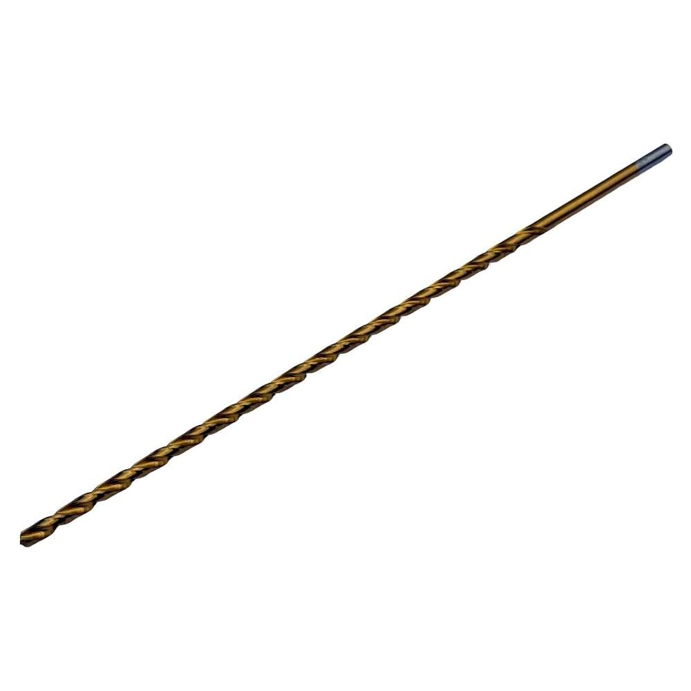 Изображение товара Сверло TORNERI ц/х ф 6.0х300 мм сверхдлинное Р6М5 с покрытием TiN Т027291