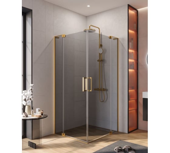 Изображение товара Душевой уголок Cezares SLIDER-AH-2-90/100-100/110-GRIGIO-BORO