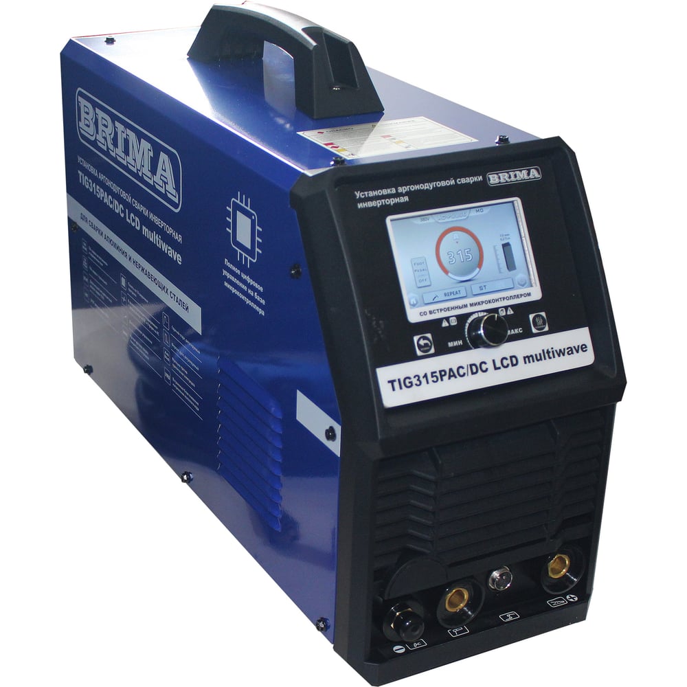Изображение товара Инверторная установка Brima TIG 315P AC/DC LCD multiwave ЦБ-00000061