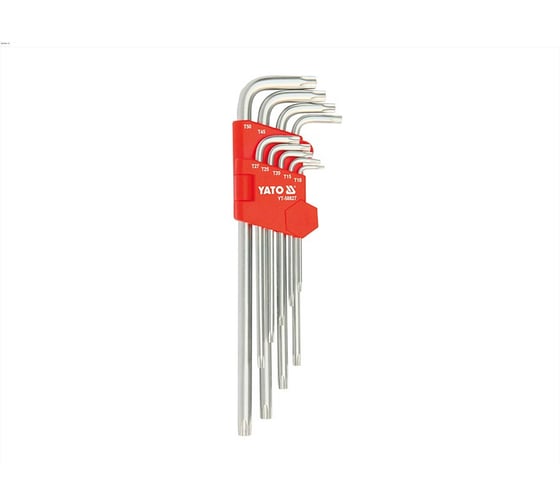 Изображение товара Набор Г-образных ключей YATO TORX, 9 шт YT-58827 371458827