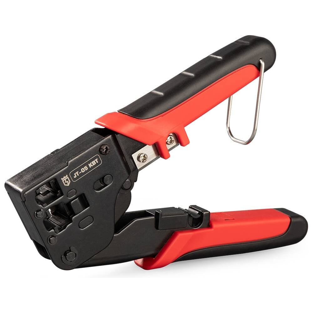 Изображение товара Пресс-клещи КВТ для RJ разъемов JT-05, серия ПРОФИ 106407 Изображение товара Пресс-клещи КВТ для RJ разъемов JT-05, серия ПРОФИ 106407