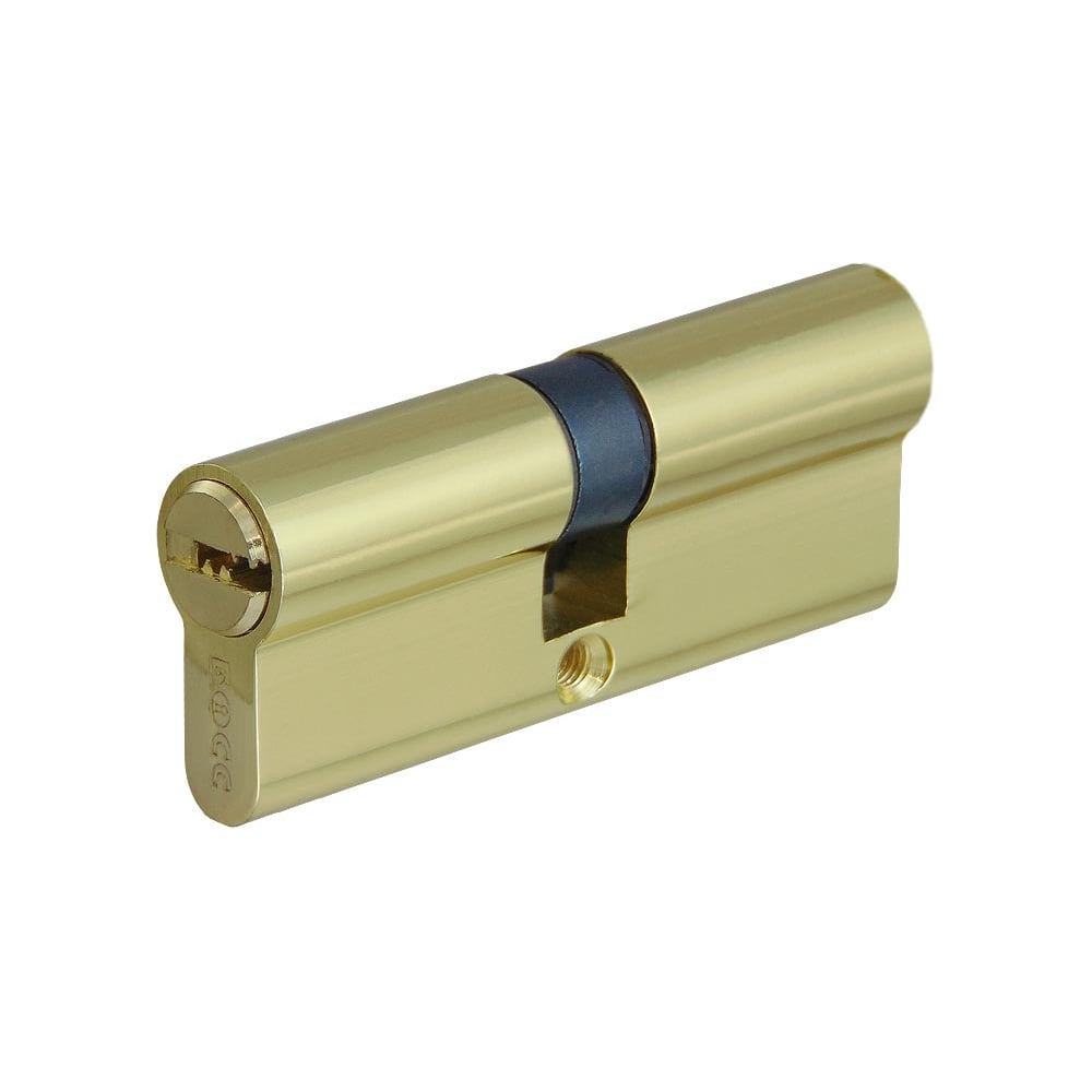 Изображение товара Цилиндровый механизм Мистер Босс C80 кл.-кл. 5 перфо ключей, цвет пол. латунь (PB) 220080PB