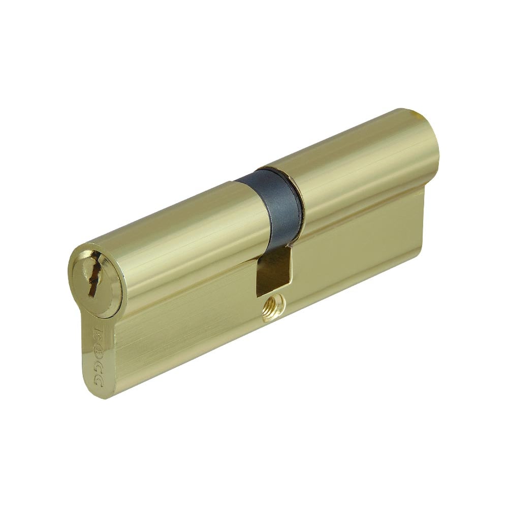 Изображение товара Цилиндровый механизм Мистер Босс N80 кл.-кл. 5 английских ключей, цвет: пол. латунь (PB) 222080PB