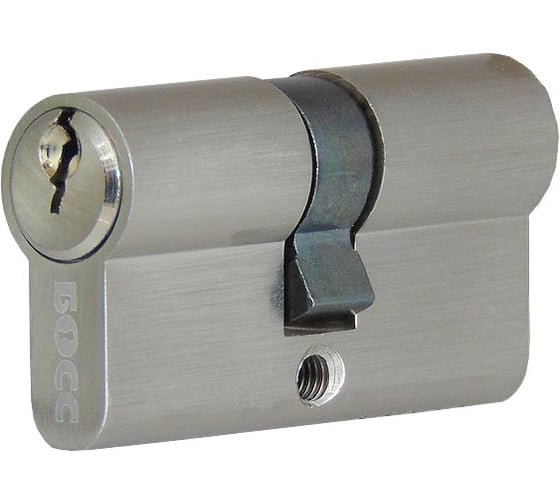 Изображение товара Цилиндровый механизм Мистер Босс N60 кл.-кл. 5 английских ключей, цвет: мат. никель (SN) 222060SN