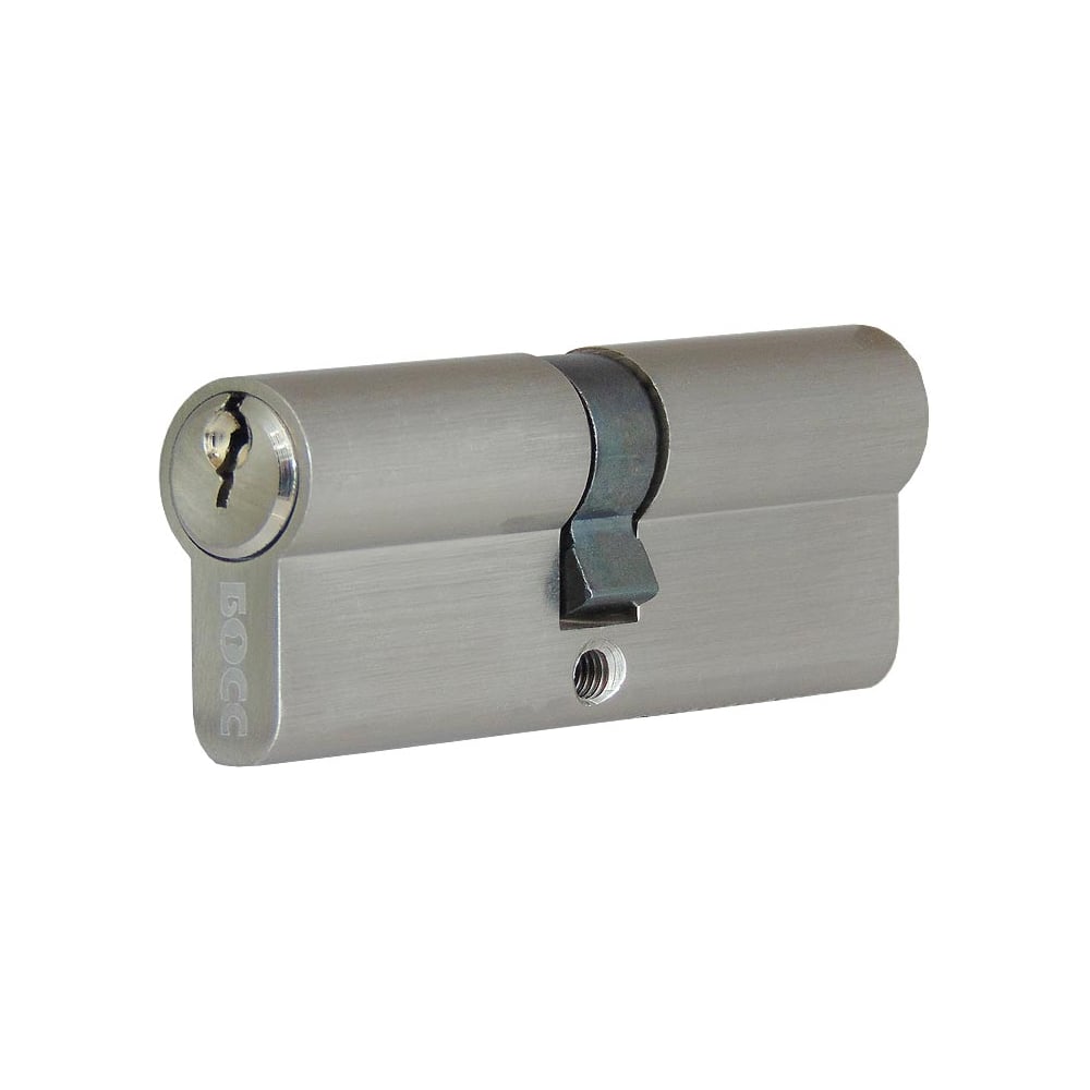 Изображение товара Цилиндровый механизм Мистер Босс N80 кл.-кл.5 английских ключей, цвет: мат. никель (SN) 222080SN