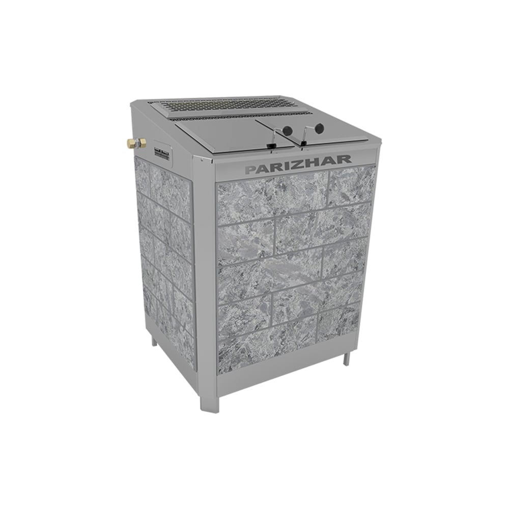 Изображение товара Электрокамена с генератором перегретого пара VVD ЭП ГПП ПАРиЖАР 16 кВт/380 серпентенит бархат 7009