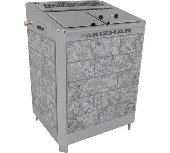 Изображение товара Электрокамена с генератором перегретого пара VVD ЭП ГПП ПАРиЖАР 12 кВт/380 серпентенит бархат 95961