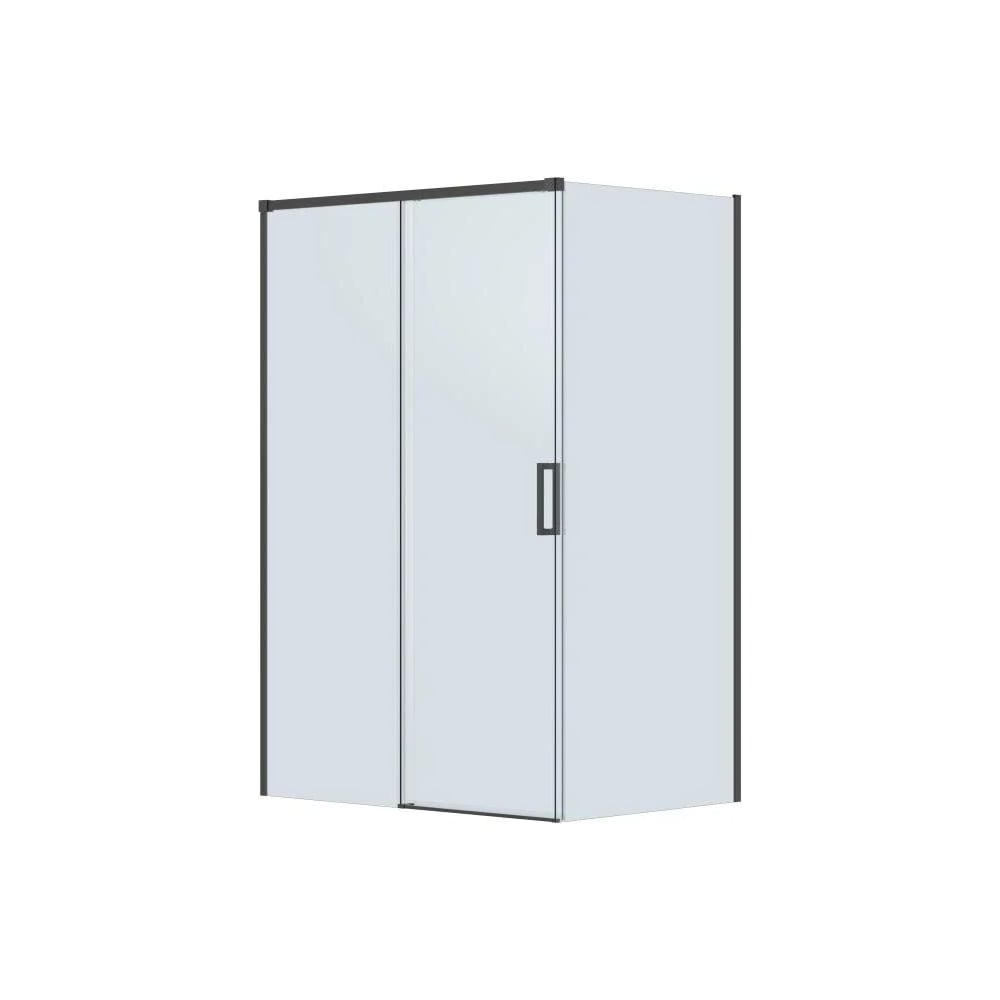 Изображение товара Душевой уголок Cezares PLANE-АH-1-160/100-C-GM с раздвижными стеклянными шторками