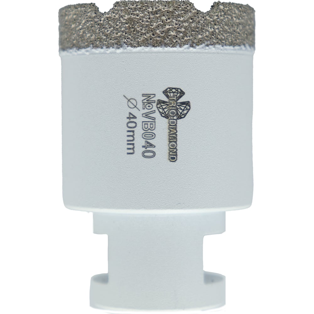 Изображение товара Коронка алмазная TRIO-DIAMOND VB040 для керамогранита 40 мм, M14