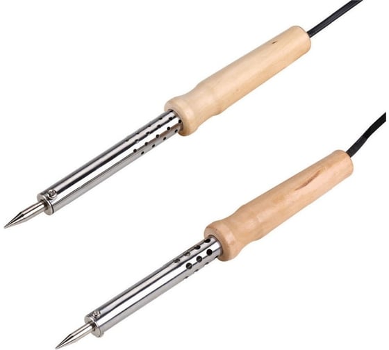 Изображение товара Паяльник с деревянной рукояткой Zhongdi WD-60W 220 В 88-3428 00-00016511