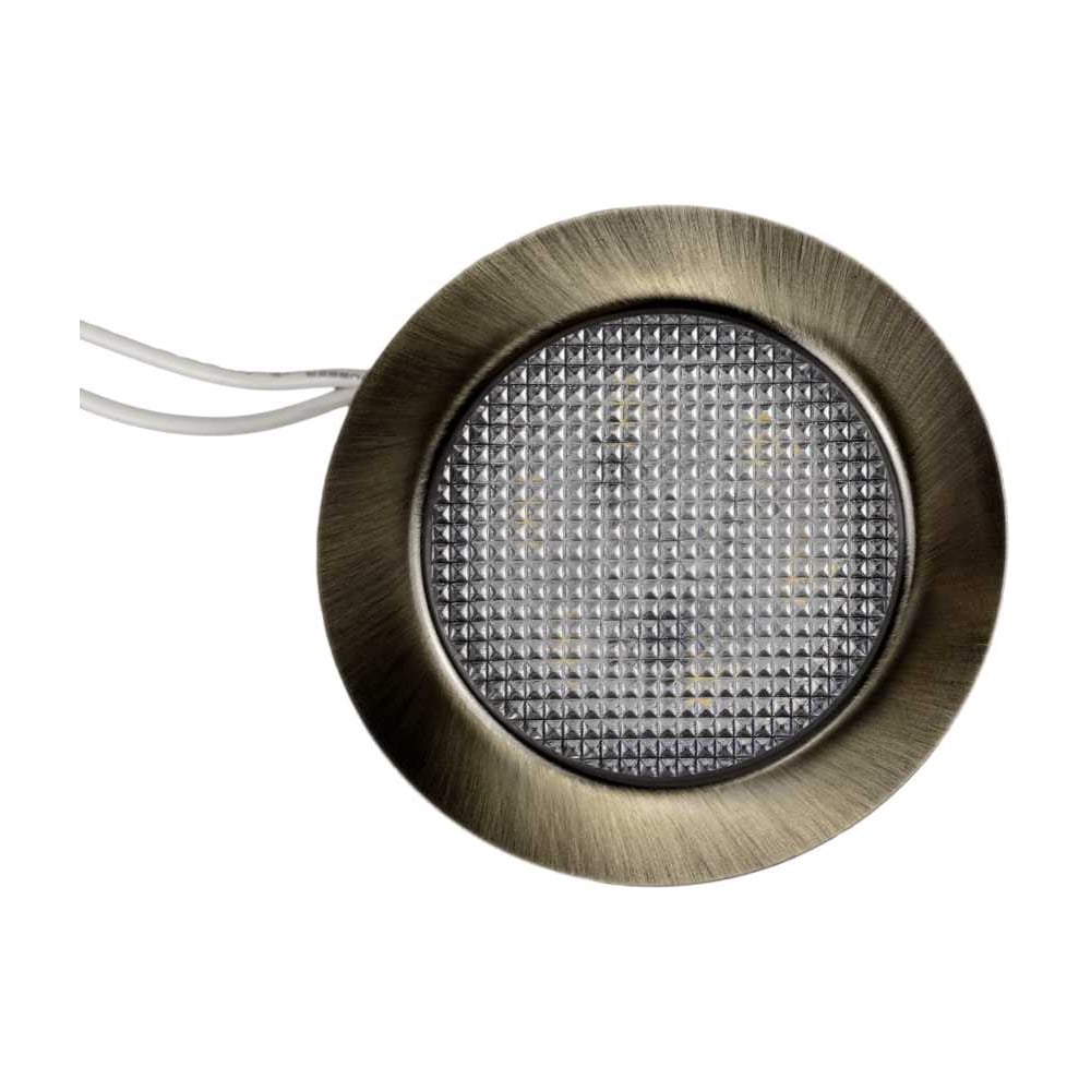 Изображение товара Светильник Alvar Алвар Мебельный светодиодный встраиваемый, Бронза, металлический корпус, 4W 220V 4500K AL-FT-308-B