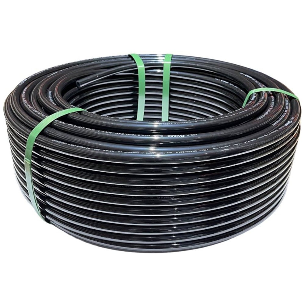 Изображение товара Труба из сшитого полиэтилена WAAG Black DN16 x 2,2 PN10 (бухта 100 м), PE-Xa / EVOH, черная WG.1135974