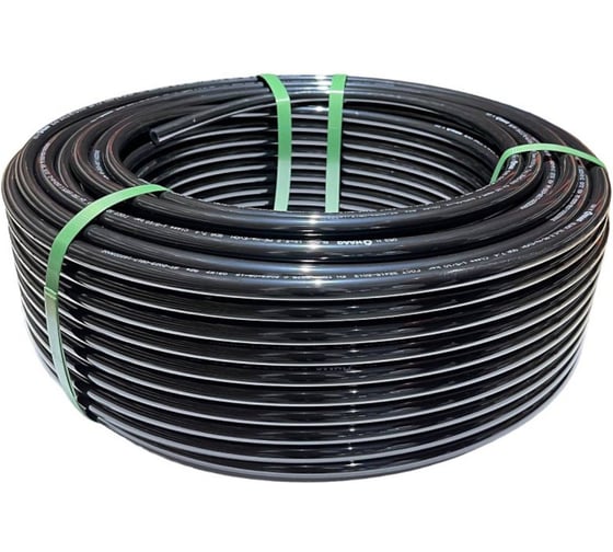 Изображение товара Труба из сшитого полиэтилена WAAG Black DN16 x 2,2 PN10 (бухта 100 м), PE-Xa / EVOH, черная WG.1135974