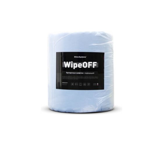 Изображение товара Салфетки протирочные Shine Systems WipeOFF 33×35 см (рулон 1000 шт) SS803