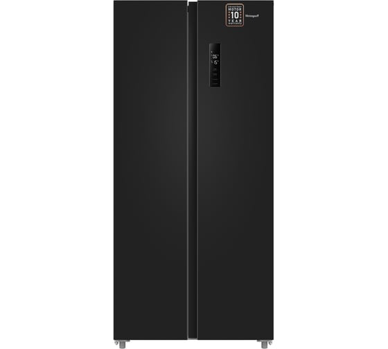 Изображение товара Холодильник Weissgauff WSBS 500 Inverter NoFrost Black 433047