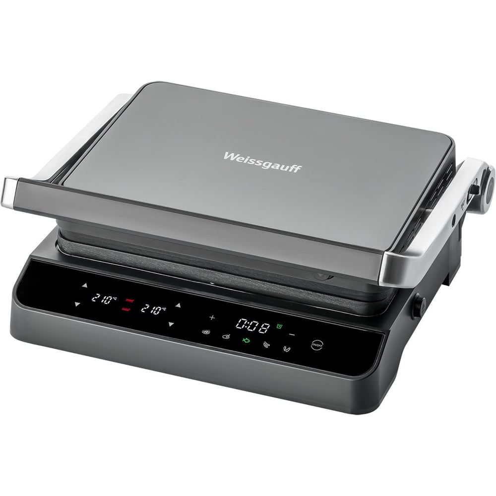 Изображение товара Weissgauff WCG 250B Digital Glass - электрический гриль 2000 Вт