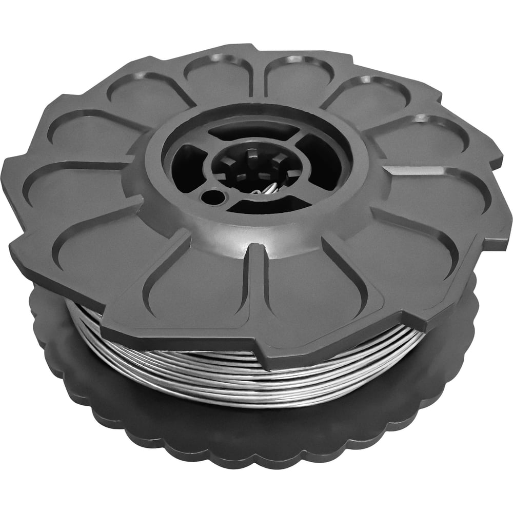 Изображение товара Вязальная проволока для арматуры на катушке GBIteh 95 м, 0.8 мм, 50 шт, RU897A RU897A-50