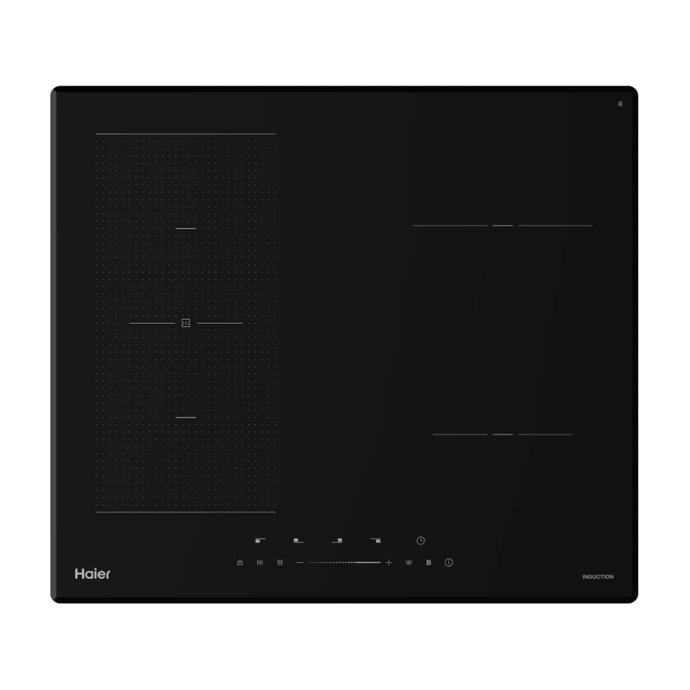 Изображение товара Варочная поверхность Haier HHX-Y64TFVB Индукционная 4 конфорки 1.2/1.2/1.5/1.5 кВт