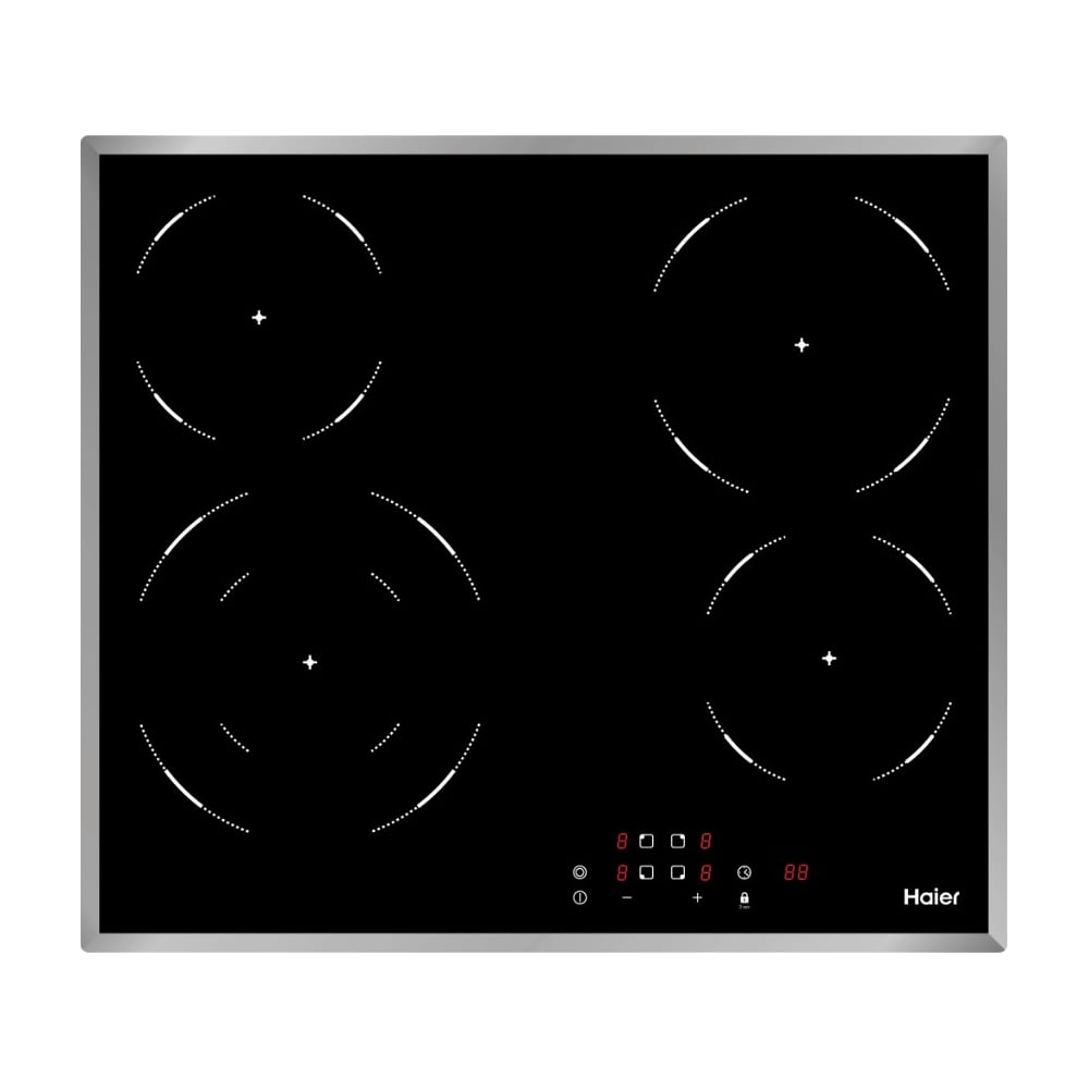 Изображение товара Стеклокерамическая варочная поверхность Haier HHY-C64DFB TD0032398RU