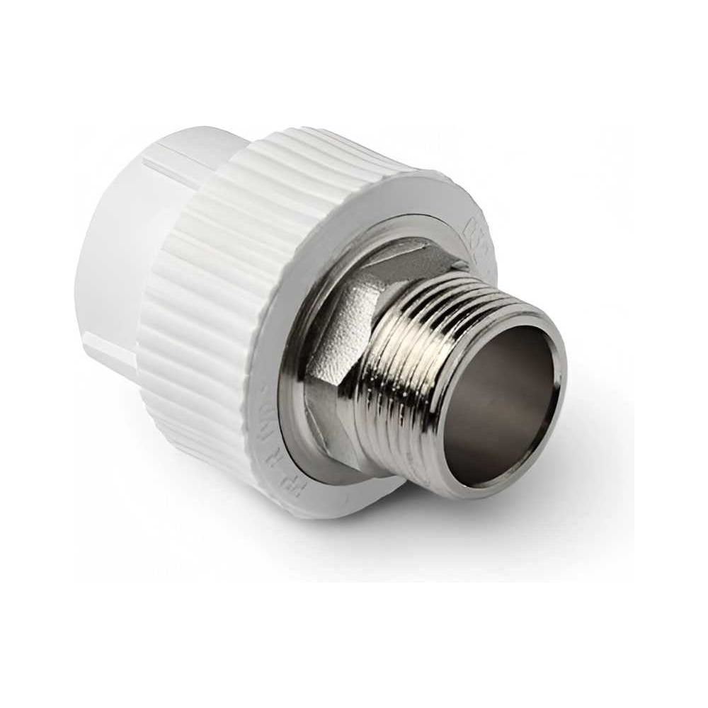 Изображение товара Муфта комбинированная ООО ПКФ Сварком наружная резьба 63-2 под ключ СанТех s005625