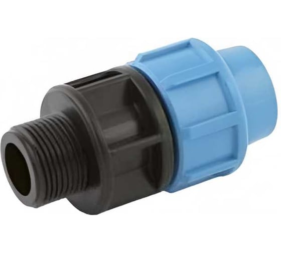 Изображение товара Муфта ООО ПКФ Сварком наружная резьба 25х3/4 ПЭ 2 шт СанТех s072862