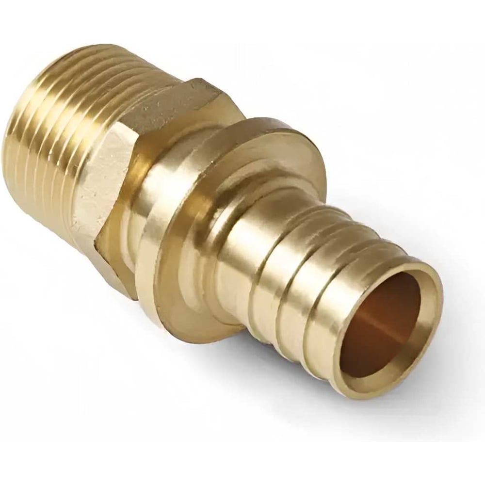 Изображение товара Муфта Сварком СанТех 25x1 Латуният переходник надвижной фитинг