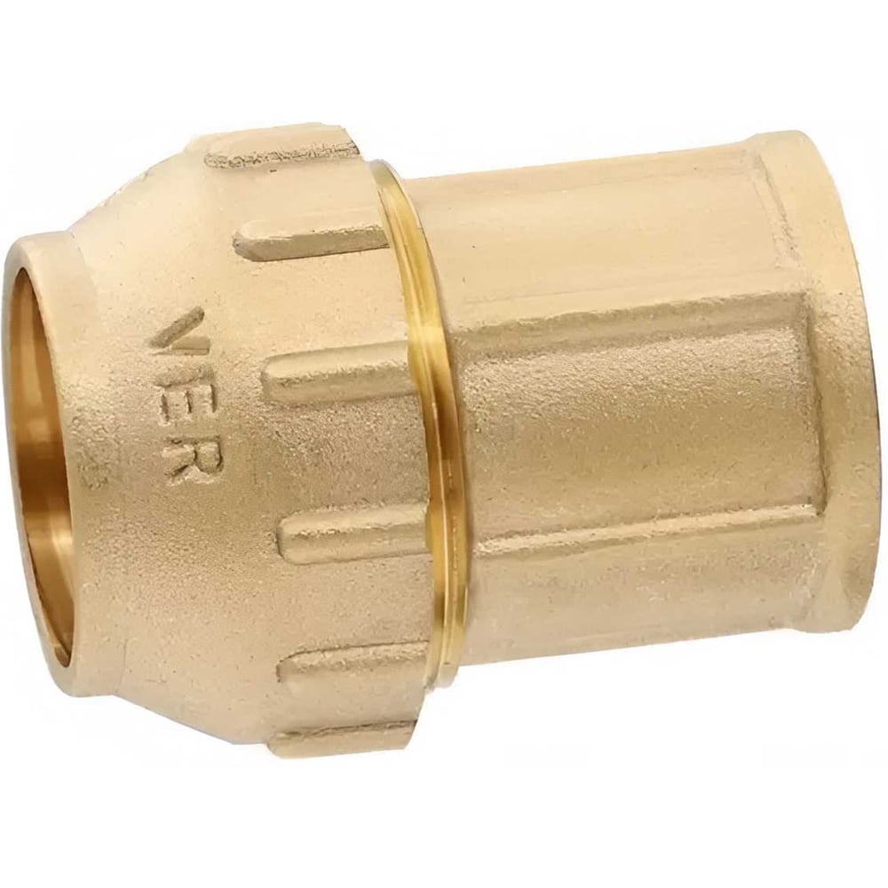 Изображение товара Муфта Сварком 25х3/4 латунь компр. для труб ПНД СанТех s073119