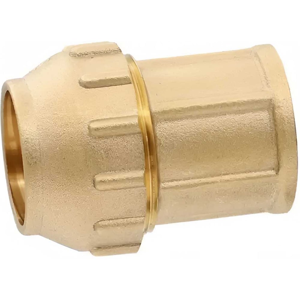 Изображение товара Муфта ООО ПКФ Сварком вн/резьба 32х1 латунь компр. для труб ПНД СанТех s073120