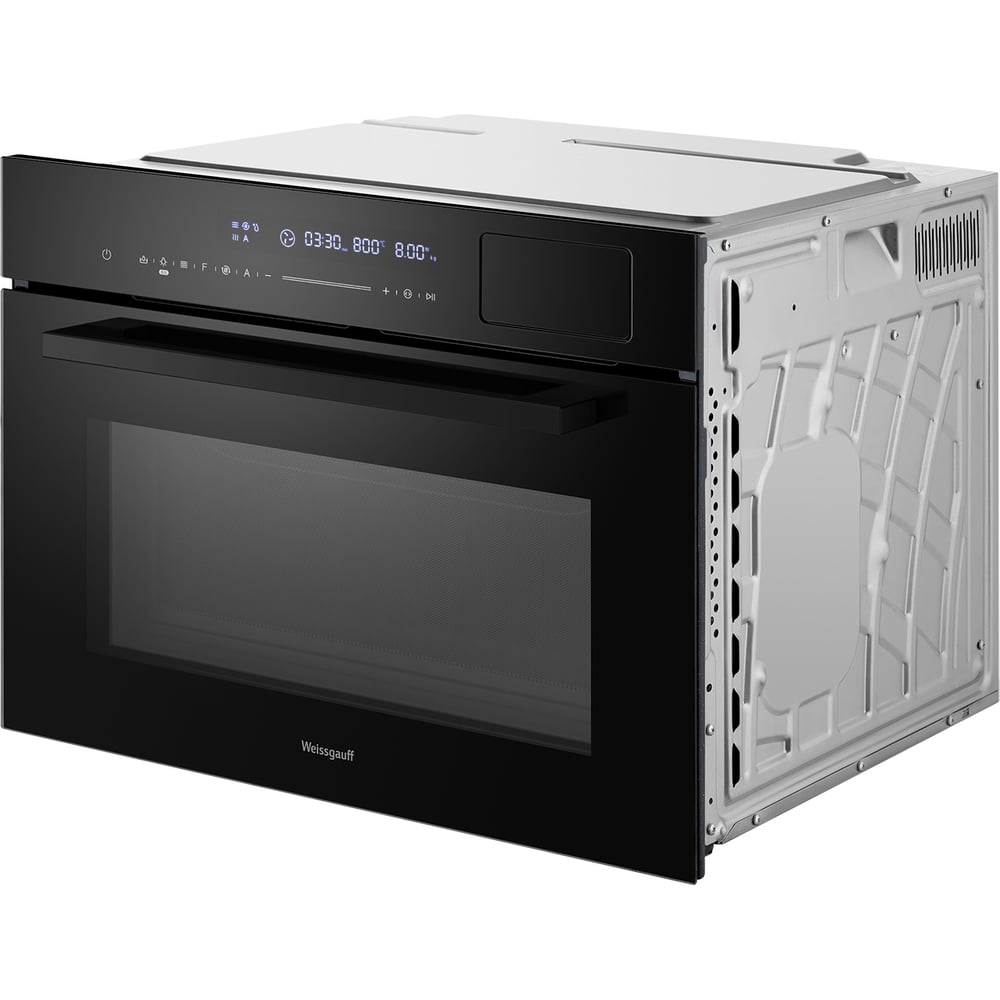 Изображение товара Духовой шкаф компактный с СВЧ и паром Weissgauff  OEMS 459 PDB Black Edition 437404