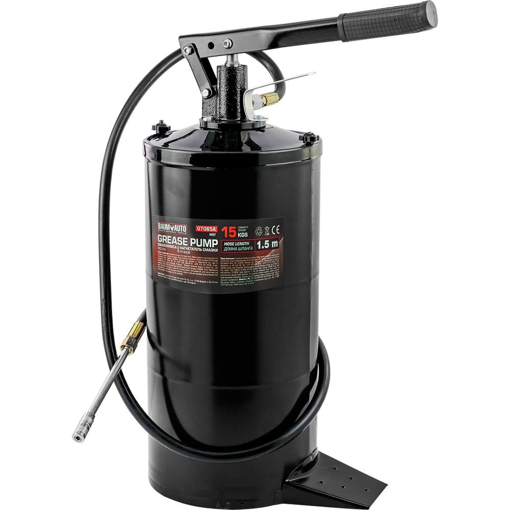 Изображение товара Нагнетатель смазки BaumAuto BM-07065A MST(64292) ручной 15 кг