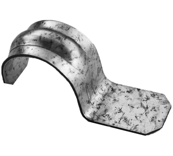 Изображение товара Металлическая 1-лапковая скоба для монтажного пистолета Урал ПАК d 25-26 мм, 100 шт. АР-00626-100