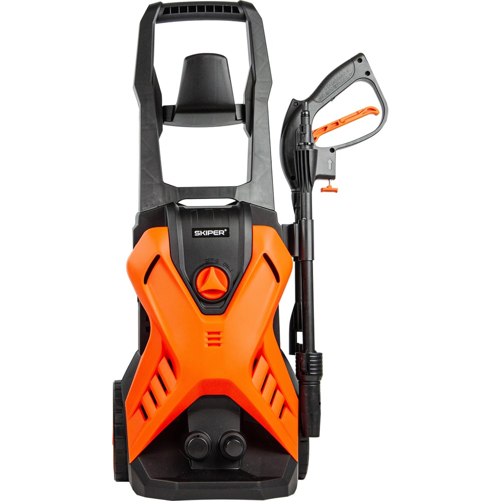 Изображение товара Мойка высокого давления SKIPER PM-165A (2200Вт; 165Бар; 8м шланг; 9,2кг; встр.пен, гряз.и угл.фрезы) 00-00026584