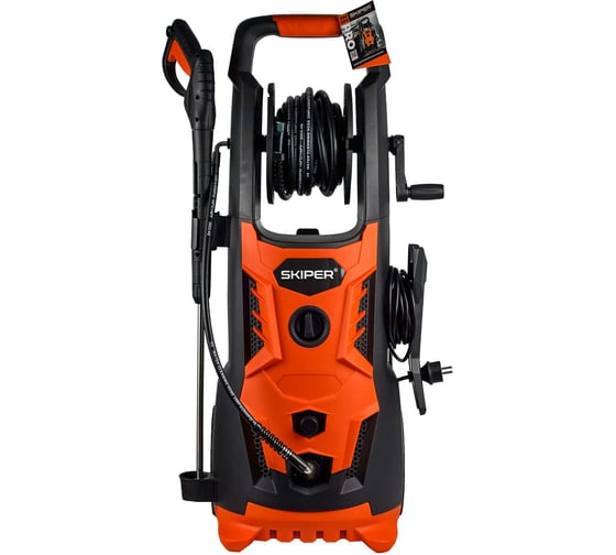 Изображение товара Мойка высокого давления SKIPER PM-200 PRO (2700Вт; 200Бар; 8м шланг; катушка; 19,5кг; бесщ.дв;щётка) 00-00024447
