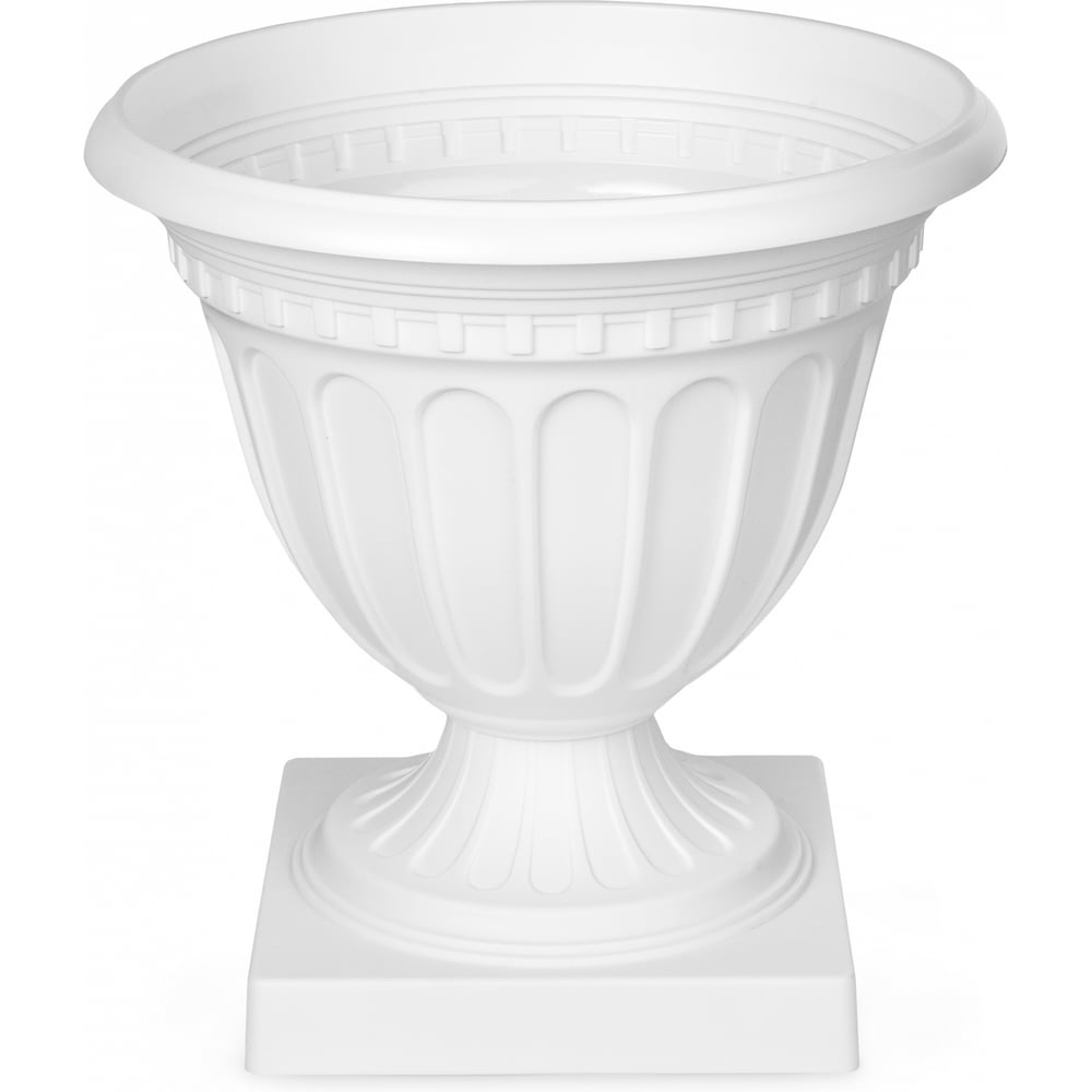 Изображение товара Вазон ЗПИ "Альтернатива" Олимпия 18л (белый) М9036