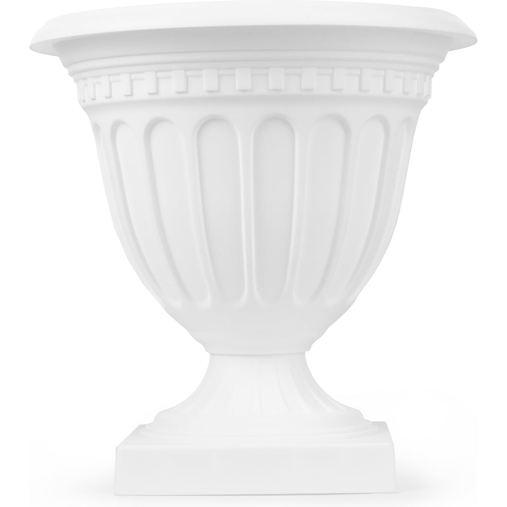 Изображение товара Вазон Альтернатива Олимпия 9л (разборная, белый)