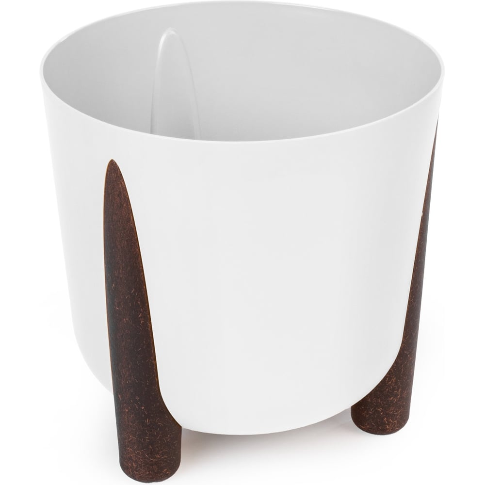 Изображение товара Кашпо на ножках ЗПИ "Альтернатива" Жардин 21л (с дренажной вставкой)(белый) М9127 Изображение товара Кашпо на ножках ЗПИ "Альтернатива" Жардин 21л (с дренажной вставкой)(белый) М9127