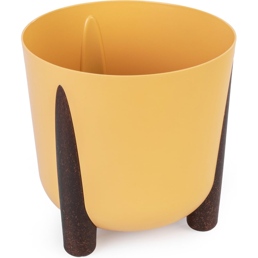 Изображение товара Кашпо на ножках ЗПИ "Альтернатива" Жардин 21л (с дренажной вставкой) (горчичный) М9128 Изображение товара Кашпо на ножках ЗПИ "Альтернатива" Жардин 21л (с дренажной вставкой) (горчичный) М9128