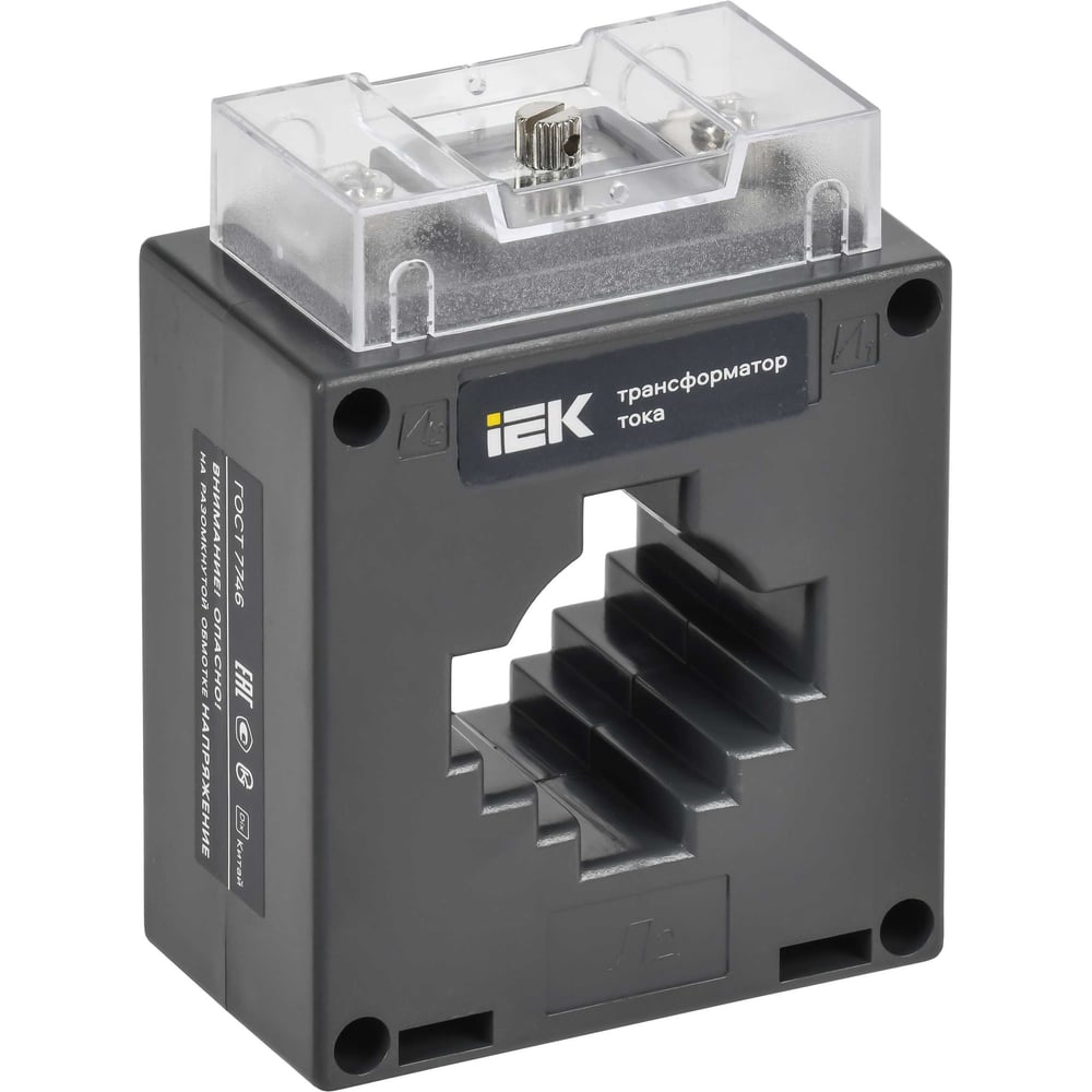 Изображение товара IEK ТТИ-40 300/5А 5ВА - трансформатор тока 660 В, 300/5А