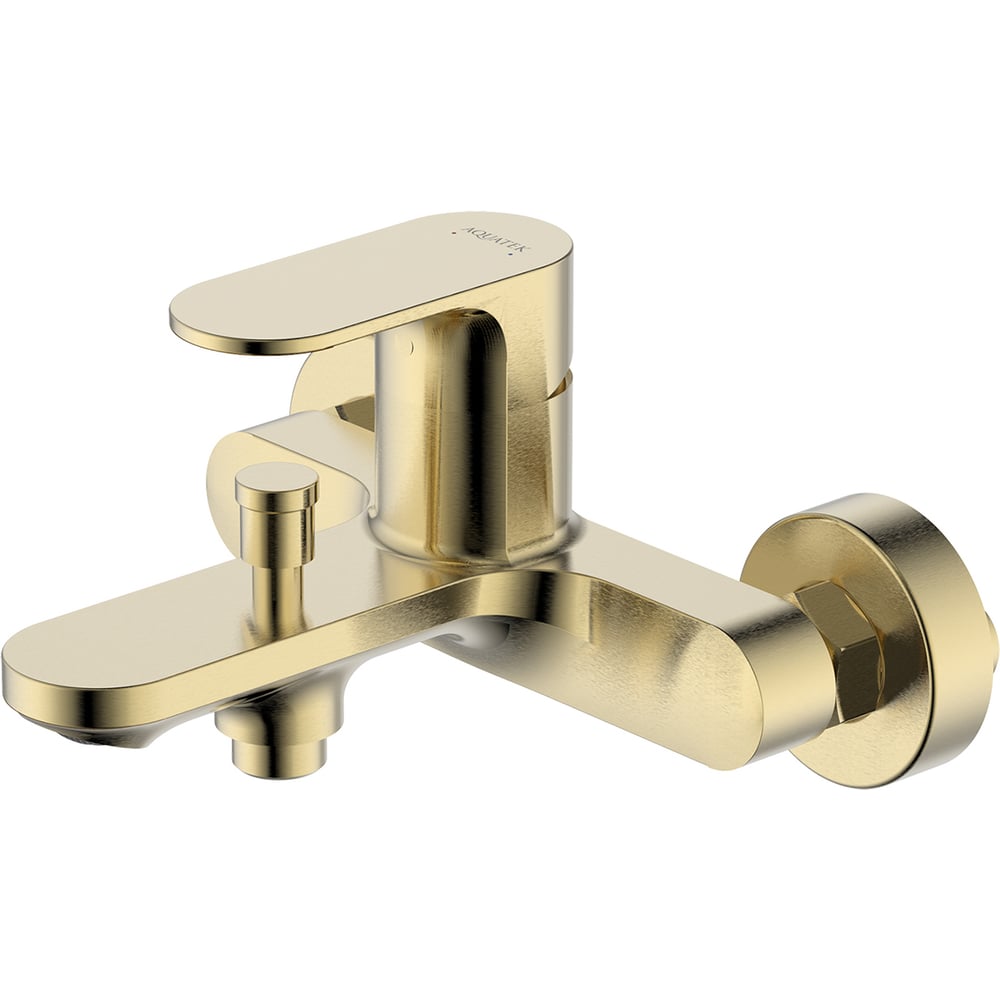 Изображение товара Смеситель для ванны AQUATEK АЛЬФА золото AQ1940BG 00000147236