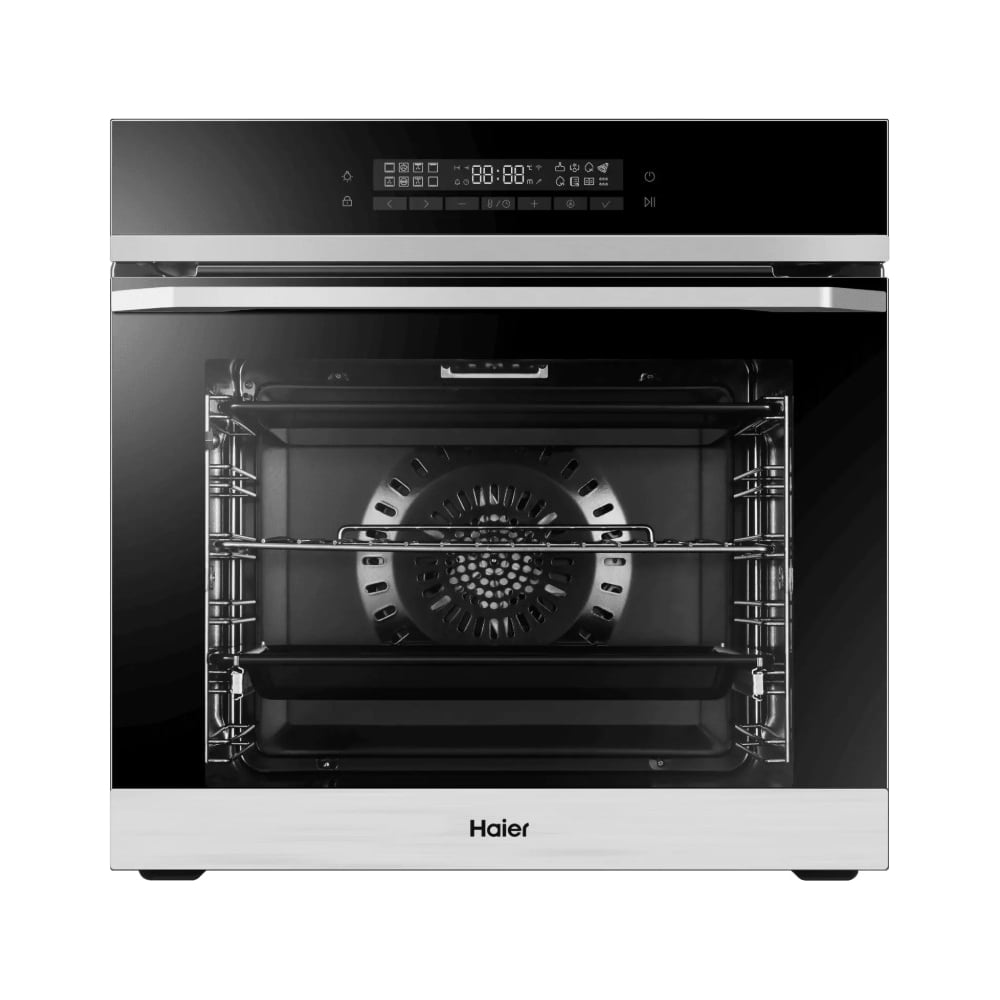 Изображение товара Духовой шкаф Haier HOQ-P16AN5SX Электрический 72 л с конвекцией и сенсорным управлением