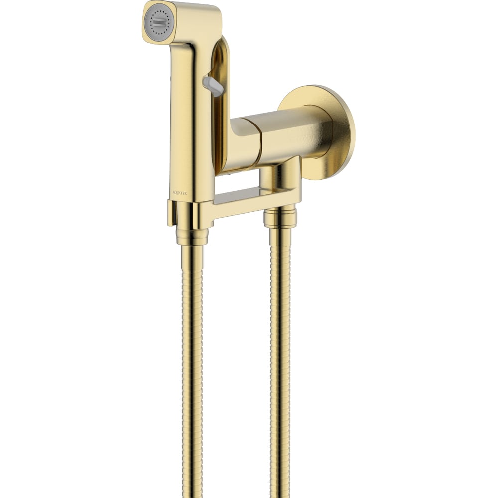 Изображение товара Встраиваемый смеситель AQUATEK АЛЬФА для ванны с гигиенической лейкой