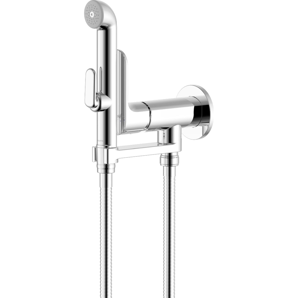 Изображение товара Комплект для гигиенического душа AQUATEK АЛЬФА встроенный (смеситель + гигиеническая лейка + шланг) AQ1919CR 00000147279