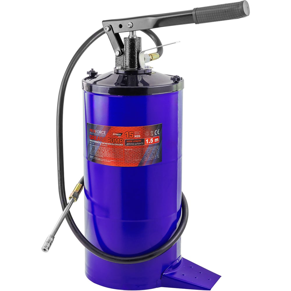 Изображение товара Нагнетатель смазки ручной YATAFORCE (объем 15кг) YF-07065A MST(64295)