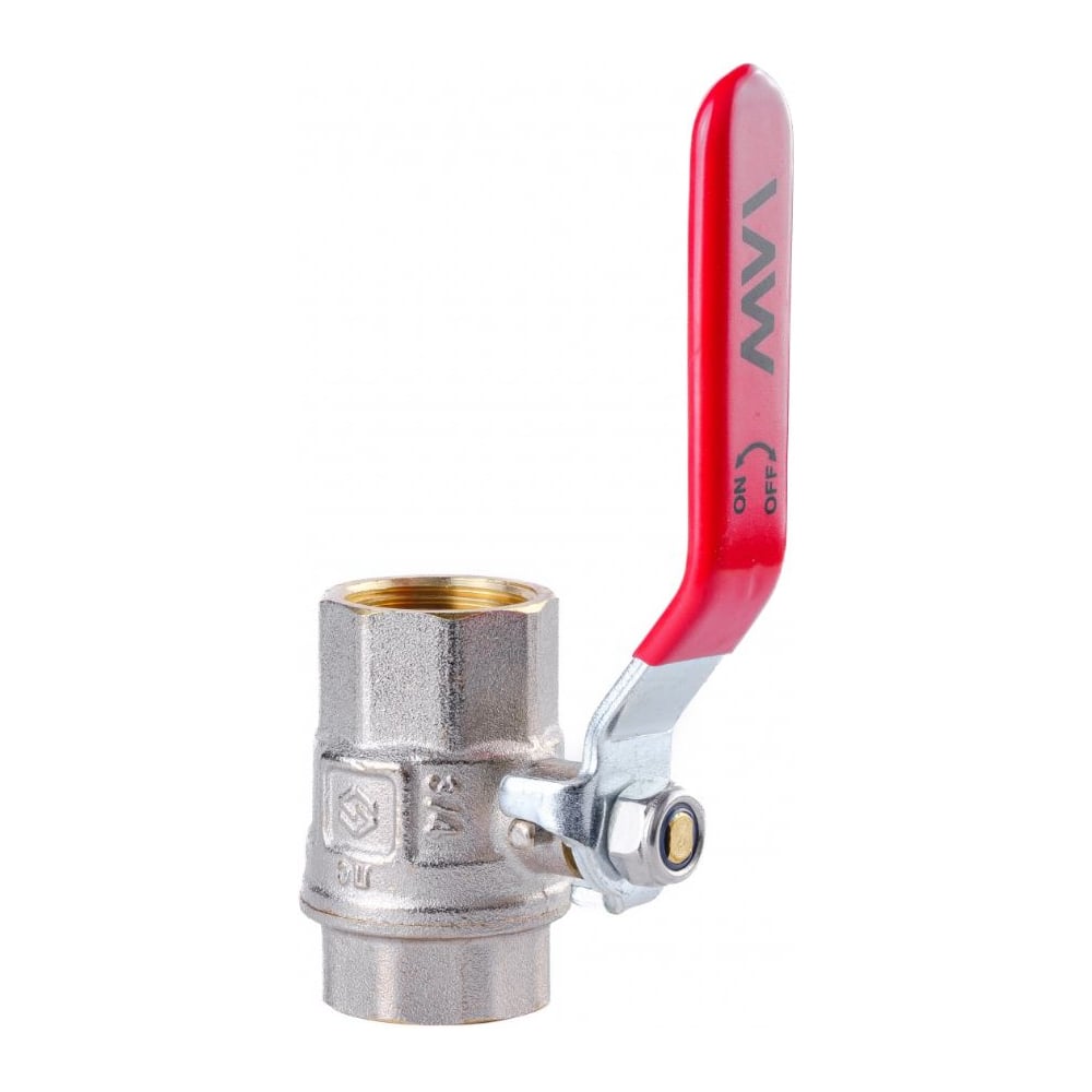 Изображение товара Кран шаровой  MVI ГОСТ, 3/4 вн.-вн., рычажная рукоятка (РММ) BV.911.05