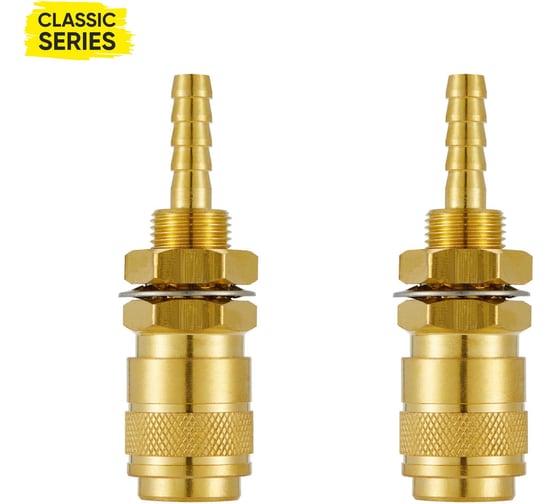 Изображение товара Соединитель Start TigLine вода быстросъемный (D6 мм) (2 шт/уп) STZ8095P2