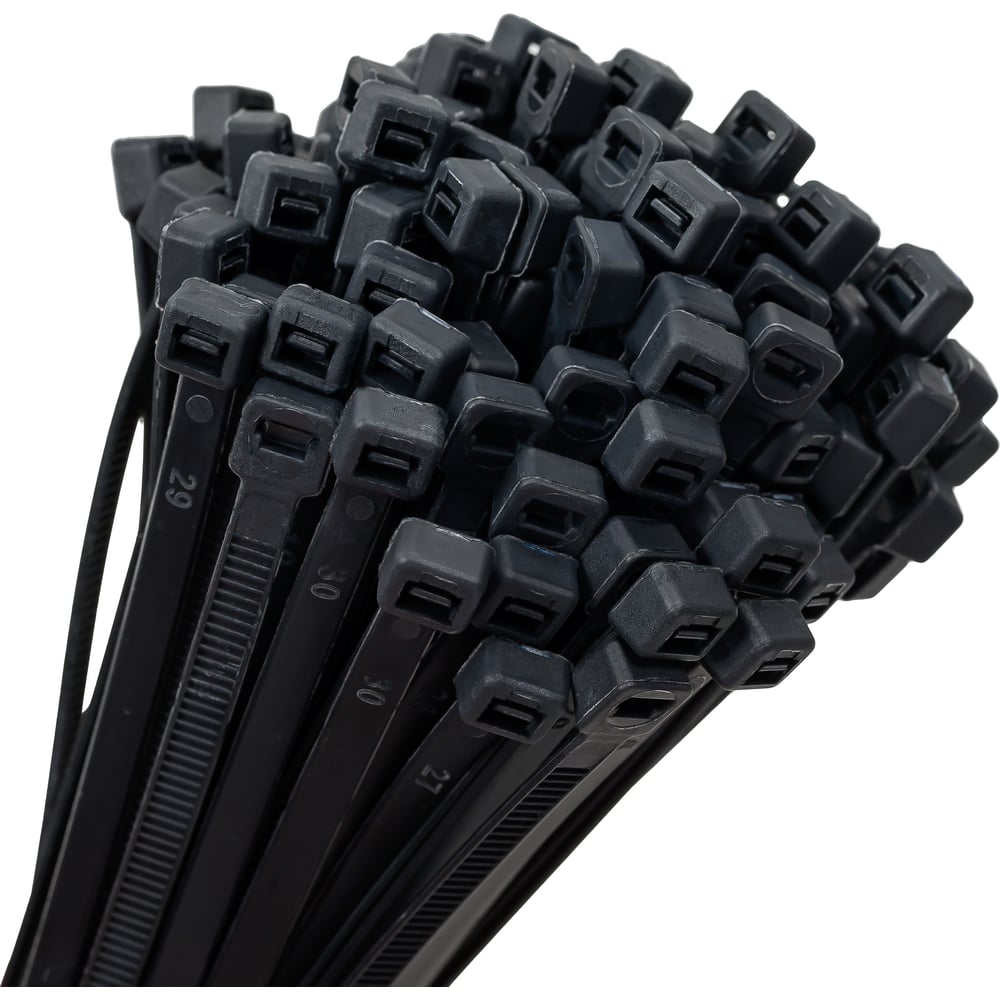 Изображение товара Хомут-стяжка ленточная 4,8х250 черный, 500 шт G-5-250-1-500 Gigant G/5/250/1/500