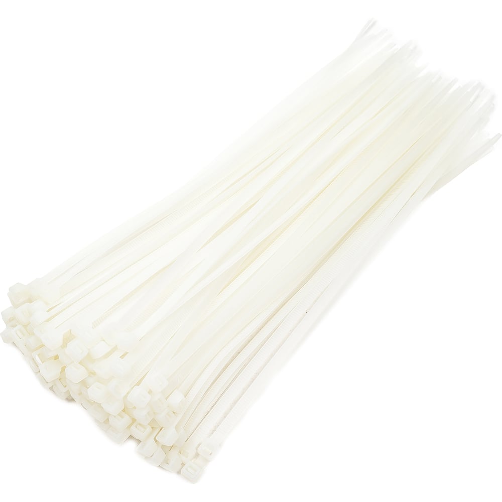 Изображение товара Хомут-стяжка ленточная 4.8х250 белый, 500 шт G-5-250-0-500 Gigant G/5/250/0/500