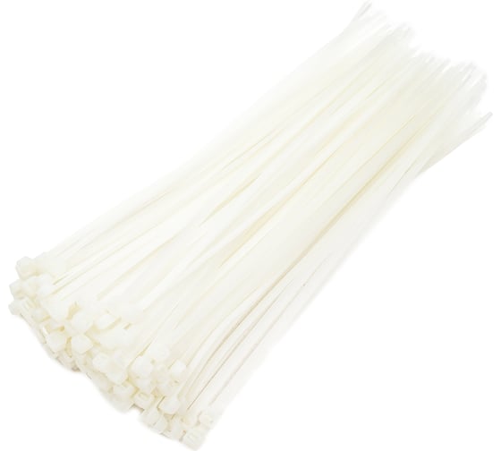 Изображение товара Хомут-стяжка ленточная 4.8х250 белый, 500 шт G-5-250-0-500 Gigant G/5/250/0/500