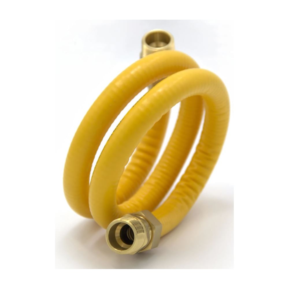 Изображение товара Подводка для газа Kofulso 1/2_3/4 дюйма с муфтами, 200 см (ВР-НР) — KFG BICG/BCG15_3/4 — 2000