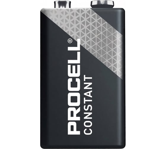 Изображение товара Батарейка Duracell PROCELL Constant 6LR61 9V BOX10 щелочная RPL00571
